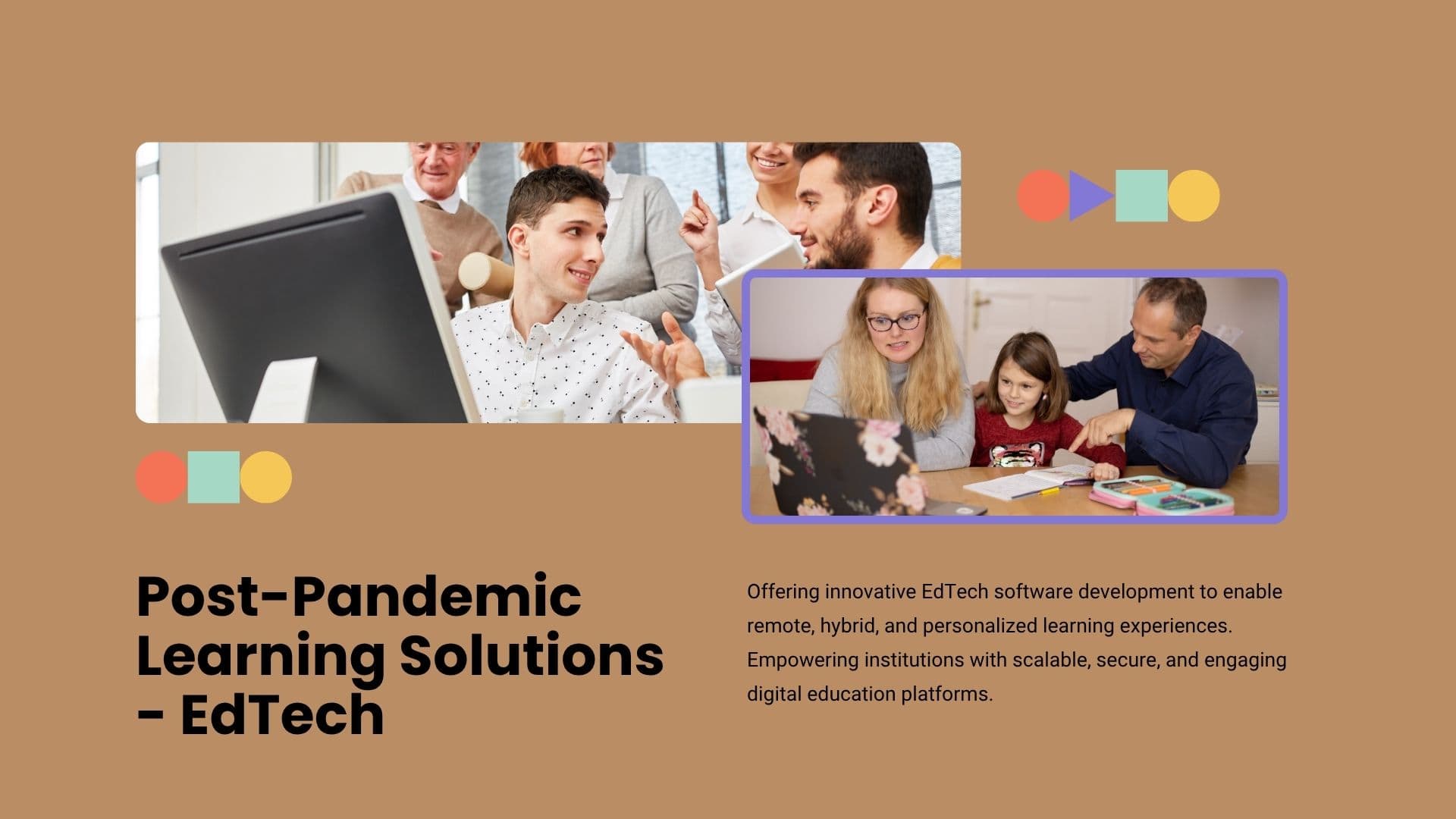 EdTech Software Development - Post-Pandemic Learning Solutions